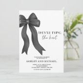 ブラックボウ彼らは結び目婚約パーティ 招待状 (スタンド正面)