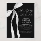 ブラックボウ彼女は結び目のブライダルシャワー (正面)