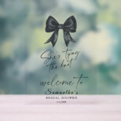 ブラックボウ彼女は結び目を結んでいるブライダルへようこそ アクリルサイン (ニュートラル)
