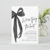 ブラックボウ我々は結び目の婚約パーティ 招待状 (スタンド正面)