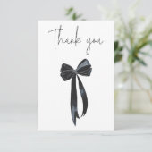 ブラックボウ誕生日 サンキューカード (スタンド正面)