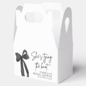 ブラックボウ シーズ タイング ザ ノット ブライズシャワー フェイバーボックス (オープン)