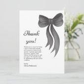 ブラックボウ 彼女は結婚する ブライダルシャワー サンキューカード (スタンド正面)