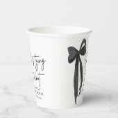 ブラックボウ 彼女は結婚する ブライダルシャワー 紙コップ (右)