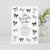 ブラックボウ 30歳の誕生日パーティー 招待状 (スタンド正面)