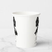 ブラックボウ 30歳 40歳 50歳 誕生日 紙コップ (右)