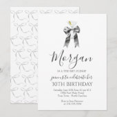 ブラックボウ A Tini Bit Older マルティーニ 招待状 (正面/裏面)