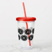 ブラックボカスタムタン澄ん16oz アクリルタンブラー (左)