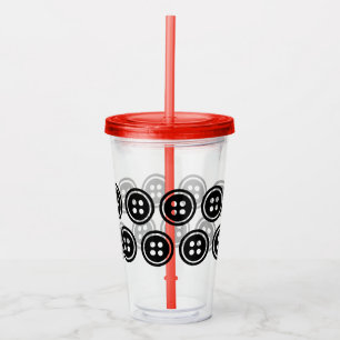 ブラックボカスタムタン澄ん16oz アクリルタンブラー