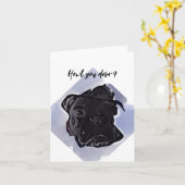 ブラックボクサーカップ カード (黄色い花)