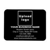 ブラックボックスにビジネスブランドのフレキシブルマグネット マグネット (横)