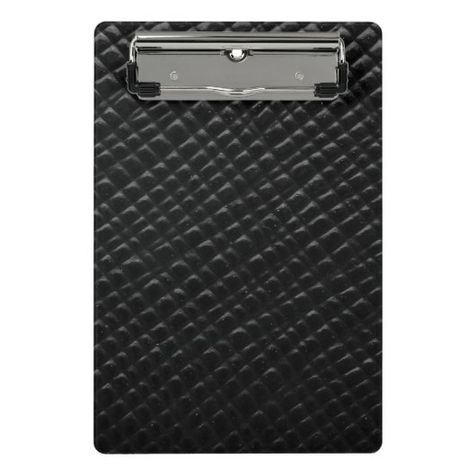 ブラックボックス革 ミニクリップボード (正面)