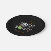 ブラックボックス&ブーゼハローウィンパーティ ペーパープレート (アングル)