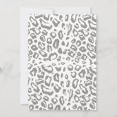 ブラックボホアーチホーリーカウウェスタンベビーシャワー サンキューカード (裏面)