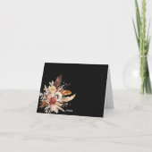 ブラックボホフラワーズ サンキューカード (裏面)