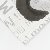 ブラックボンベイサンタキャットクリスマス フリースブランケット (角)