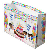ブラックボーイジョイ誕生日 ラージペーパーバッグ (裏面アングル)