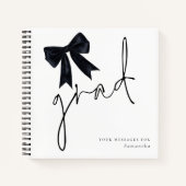 ブラックボーグラードスクリプト大学院ゲストブック ノートブック (正面)