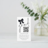 ブラックボーグラード卒業QRコードカレッジファンド エンクロージャーカード (スタンド正面)