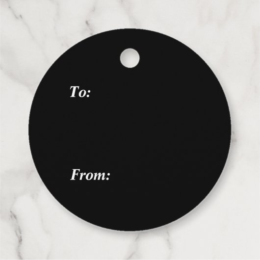 ブラックボーダーハッピーハローウィン魔女とこうもり フェイバータグ (裏面)