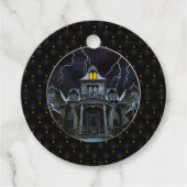 ブラックボーダーハ幽霊のよく出るウスハロウィーン フェイバータグ (正面)