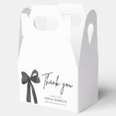 ブラックボーモダンコケット卒業ありがとう フェイバーボックス (オープン)