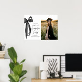 ブラックボーモダンコケット卒業パーティーへようこそ ポスター (ホームオフィス)