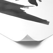 ブラックボーモダンコケット卒業パーティーへようこそ ポスター (角)