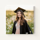 ブラックボーモダンコケット卒業生 ノートブック (裏面)