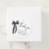 ブラックボーモダンコケット誕生日ありがとう フェイバータグ (インサイチュ)