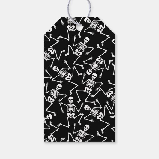 ブラックボーンアペティットのスケルトン ギフトタグ (裏面)