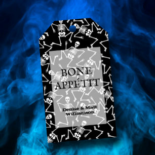 ブラックボーンアペティットのスケルトン ギフトタグ