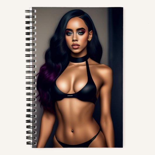 ブラックポイズンモデルノートブック ノートブック (正面)