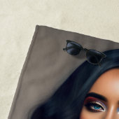 ブラックポイズンモデルビーチタオル ビーチタオル (インサイチュ)