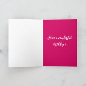 ブラックポインタパピー誕生日 サンキューカード (内部)