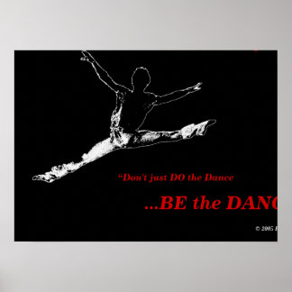 ブラックポスターERTダンスプロジェクト#1 ポスター