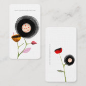 ブラックポピー 名刺 (正面/裏面)