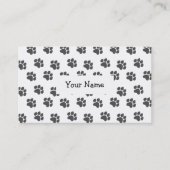 ブラックポープリント名刺 名刺 (正面)