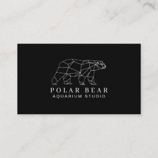 ブラックポーラーベア 名刺