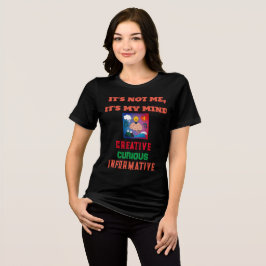 ブラックマインドベラキャンバスウィメンズ トライブレンドＴシャツ