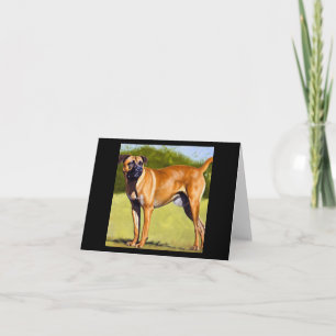 ブラックマウスのcur犬 カード