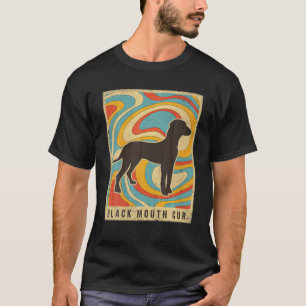 ブラックマウスカードッグレトロヴィンテージ Tシャツ