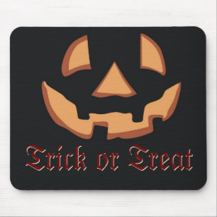 ブラックマウスパッドのハロウィーン用カボチャ マウスパッド