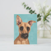 ブラックマウスピースcurはがき ポストカード (スタンド正面)