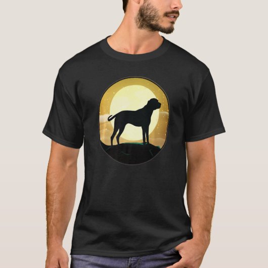 ブラックマウスレトロ1 Tシャツ (正面)
