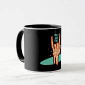 ブラックマグとワイルドマグ マグカップ (正面左)