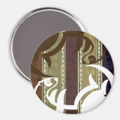 ブラックマグネットのシェード マグネット (正面/裏面)