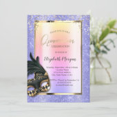 ブラックマスカレードラバンダーキンセアニラ 招待状 (スタンド正面)