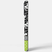 ブラックマッキダマスクモロッコパーソナライズされたiPhone 5 Case-Mate iPhoneケース (裏面 / 左)