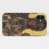 ブラックマドンナポーランドCzestochawaプリント Case-Mate iPhoneケース (裏面(横))